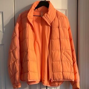 FP Movement by Free People Vibrant Orange Puffer Jacket